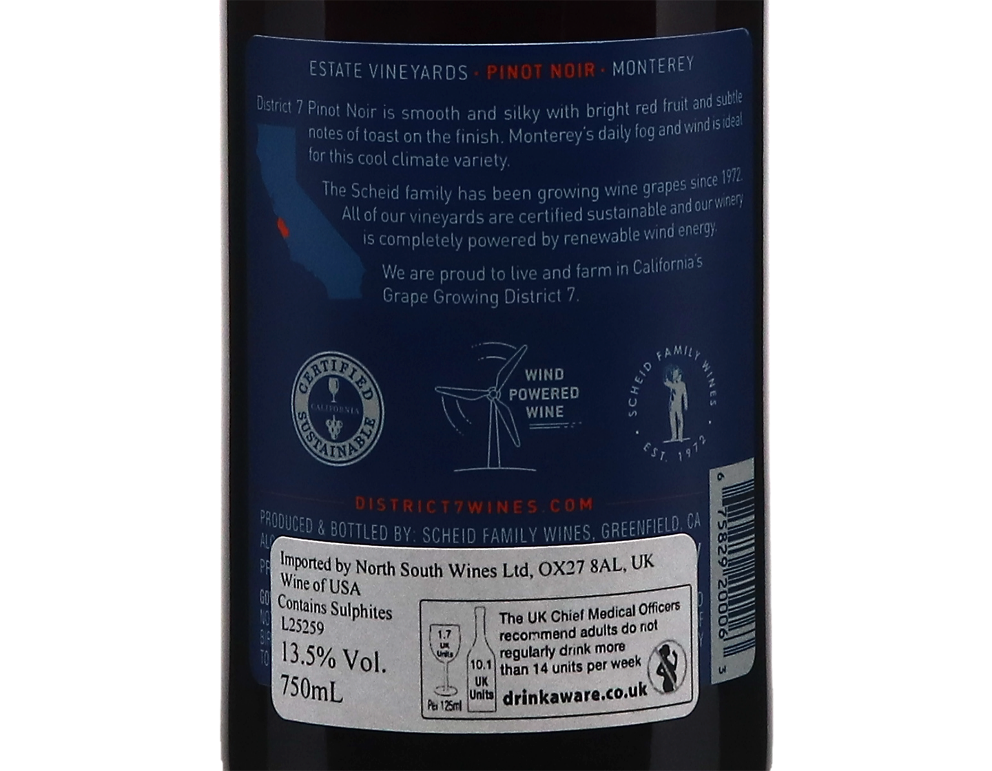 District 7 Monterey Pinot Noir 2024