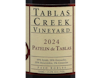 Tablas Creek Patelin de Tablas Rouge Paso Robles 2024 view 2
