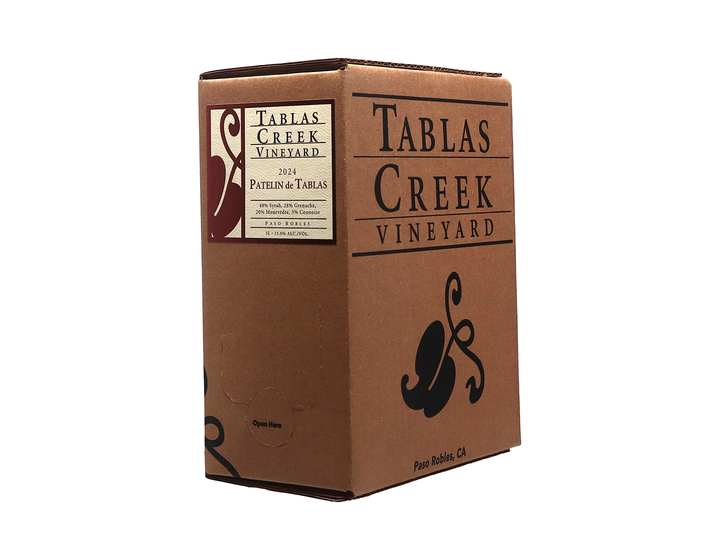 Tablas Creek Patelin de Tablas Rouge Paso Robles 2024 Bag-in-Box (3 litre)