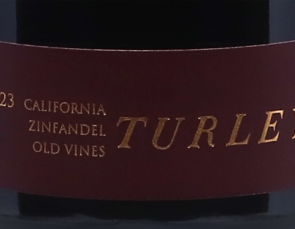 Turley Estate Napa Valley Zinfandel 2023