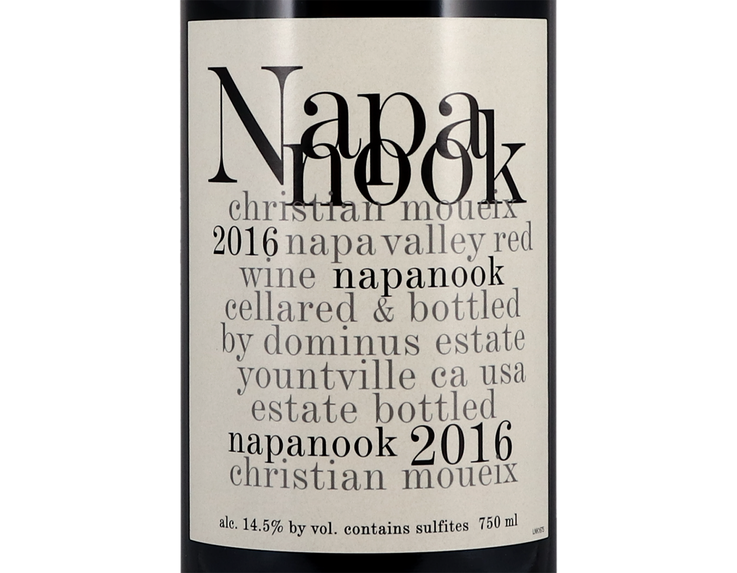 Napanook Napa Valley 2016