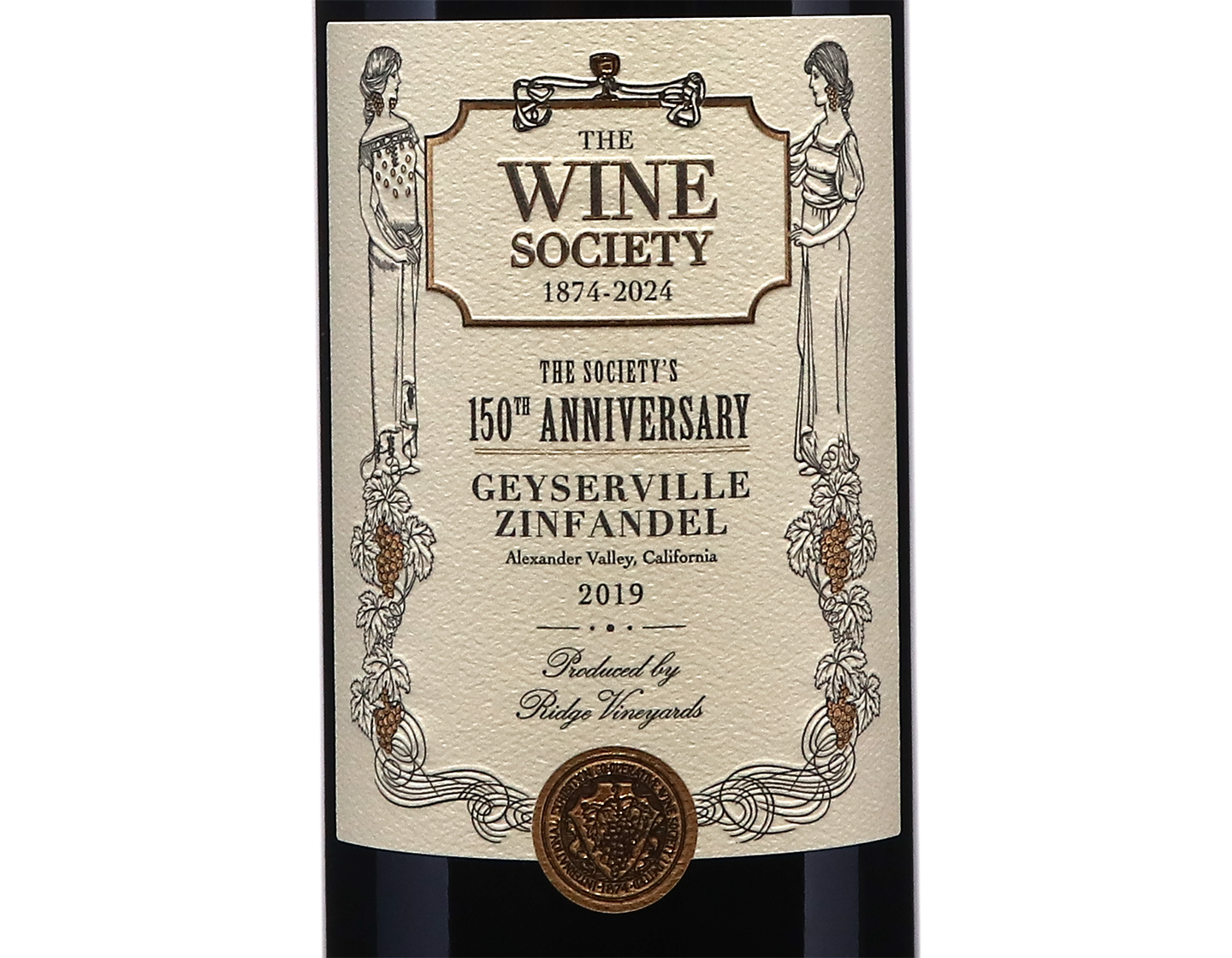 The Society's 150th Anniversary Geyserville Zinfandel 2019