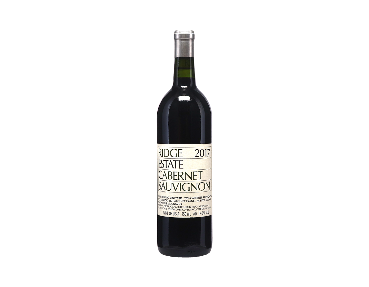 Ridge Estate Cabernet Sauvignon 2017