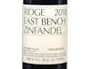 Ridge East Bench Zinfandel 2018 view 2