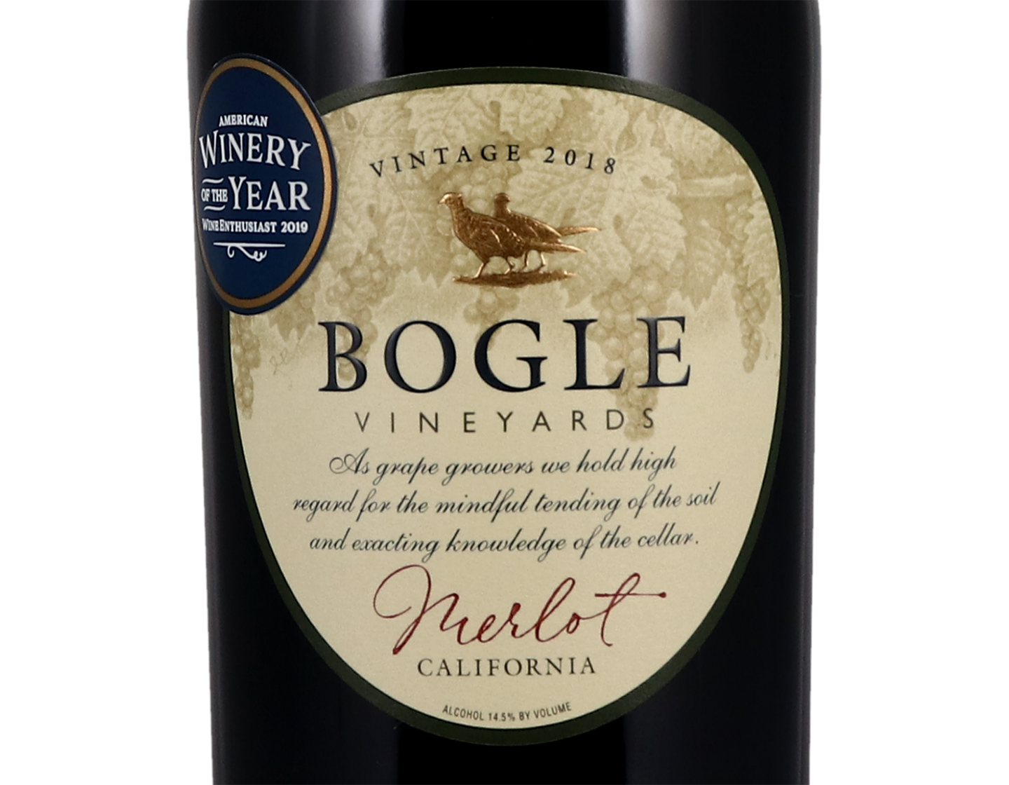 Bogle Vineyards California Merlot 2018