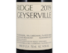 Ridge Geyserville 2019 view 2