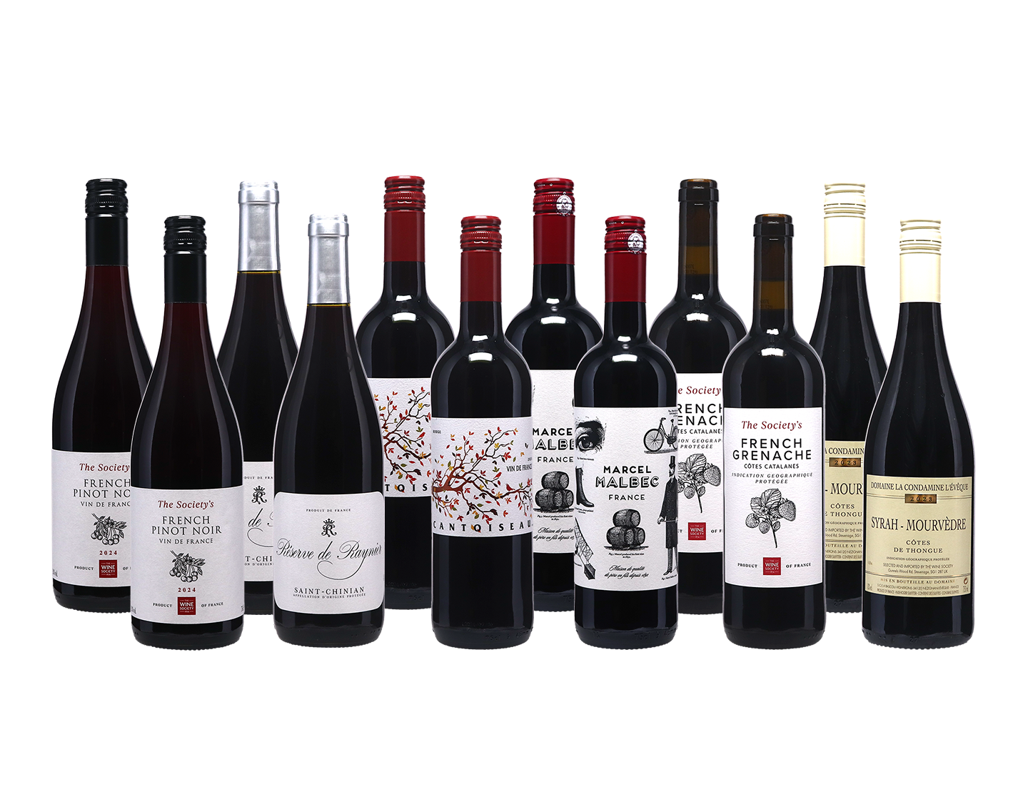 South Of France Reds Mixed Case