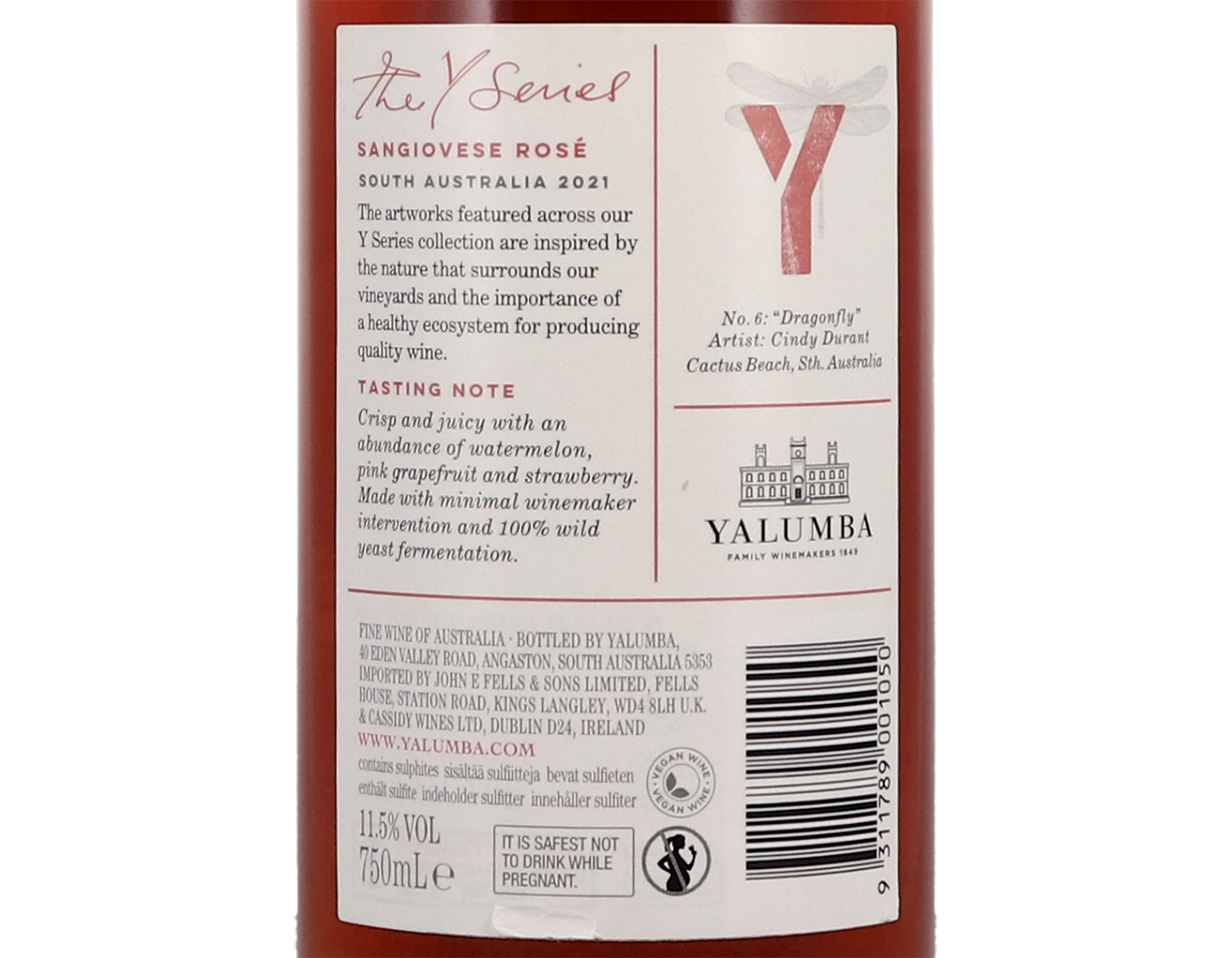 Yalumba Y Series Sangiovese Rosé 2021