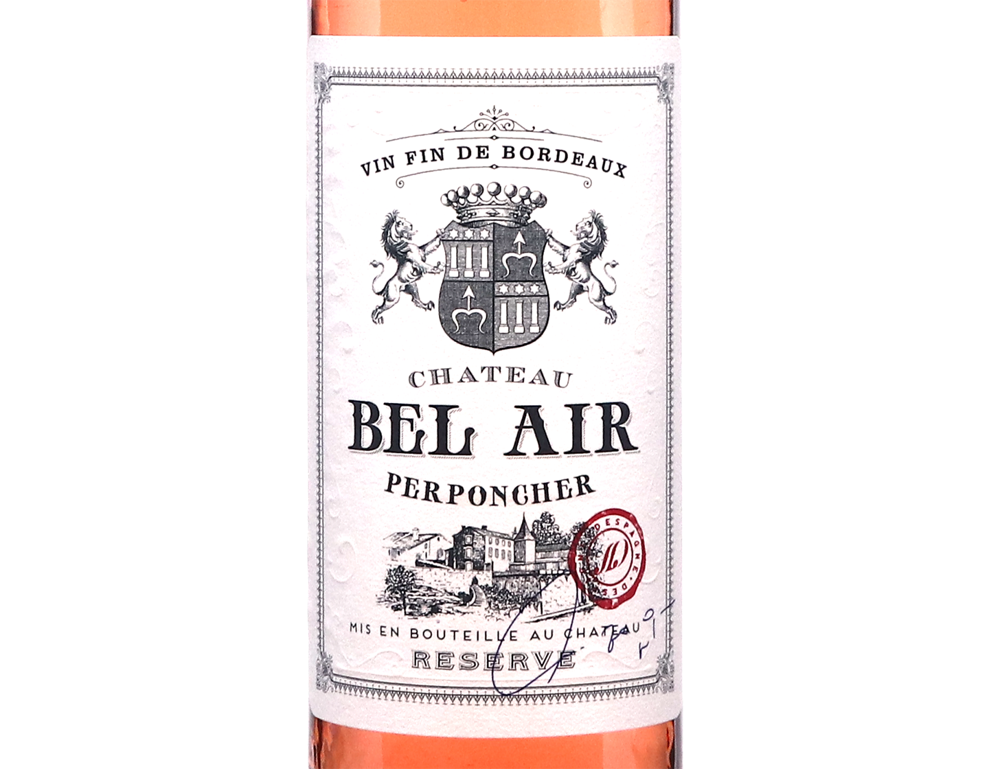 Chateau Bel Air Perponcher Reserve Bordeaux Rose 2025