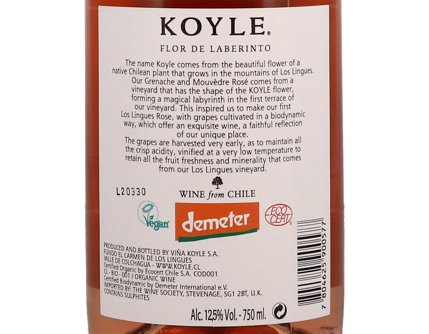 Koyle Reserve Rosado Flor de Laberinto 2020