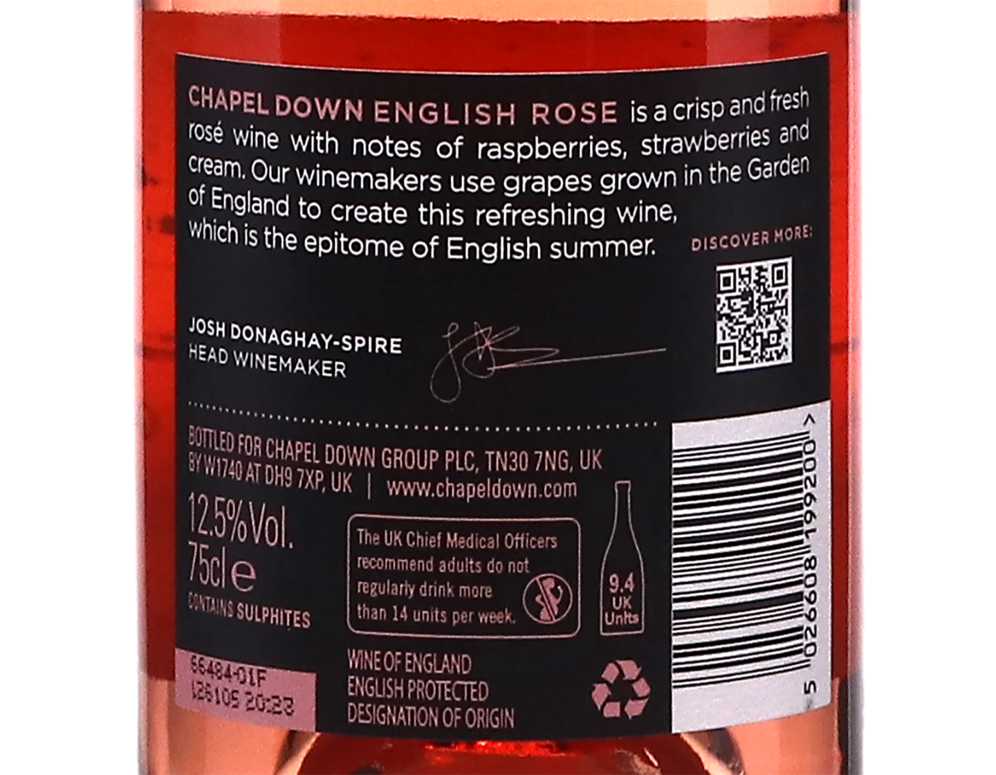 Chapel Down English Rosé, Kent 2025