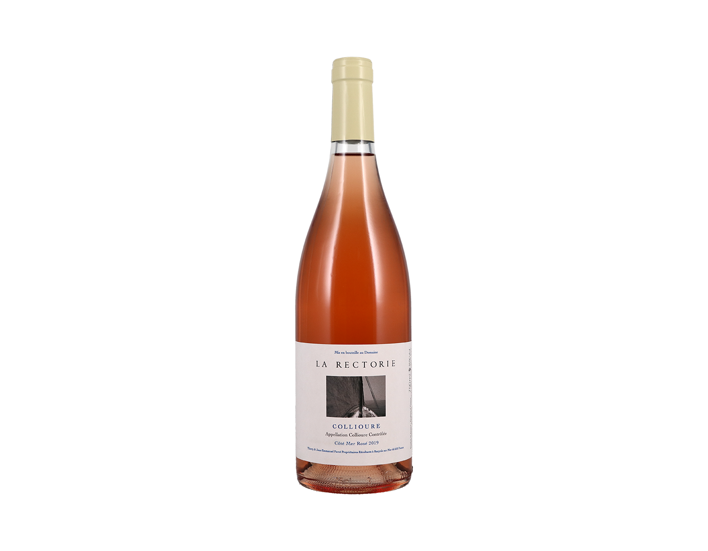 Collioure Rose Cote Mer Domaine de la Rectorie 2019