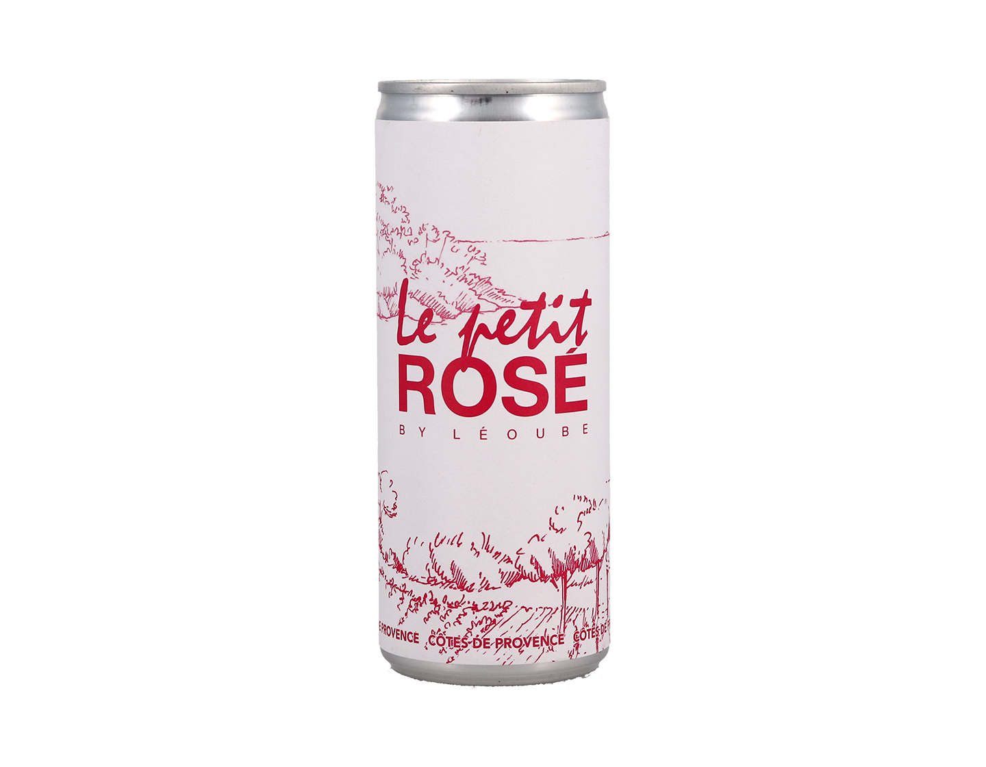 Le Petit Leoube Cotes de Provence Rose 250ml can ORGANIC
