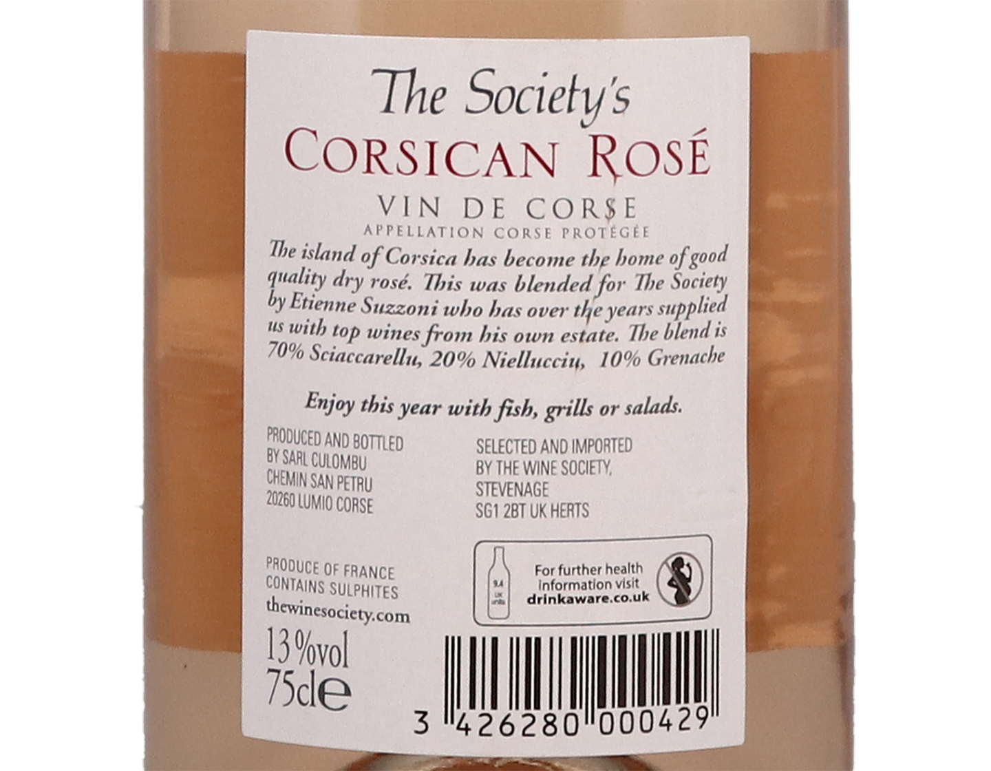 The Society's Corsican Rosé 2021
