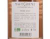 Cotes de Provence Rose L Echappee Belle Mas de Cadenet 2021 ORGANIC view 4