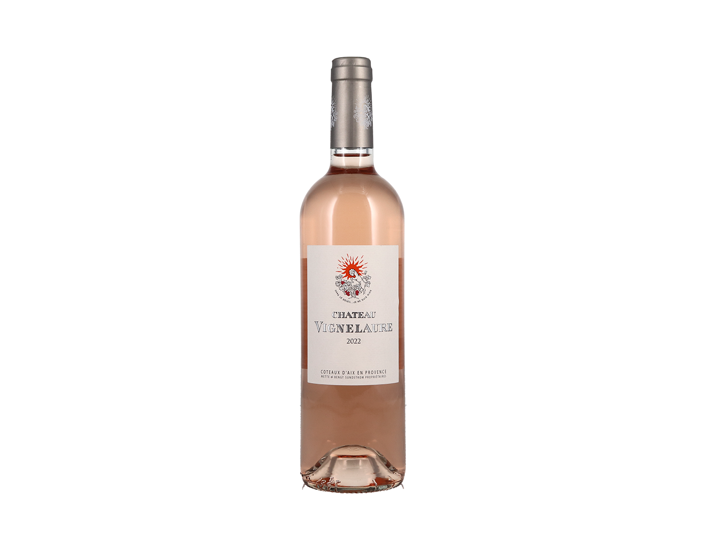 Coteaux d Aix en Provence Rose Chateau Vignelaure 2022 ORGANIC