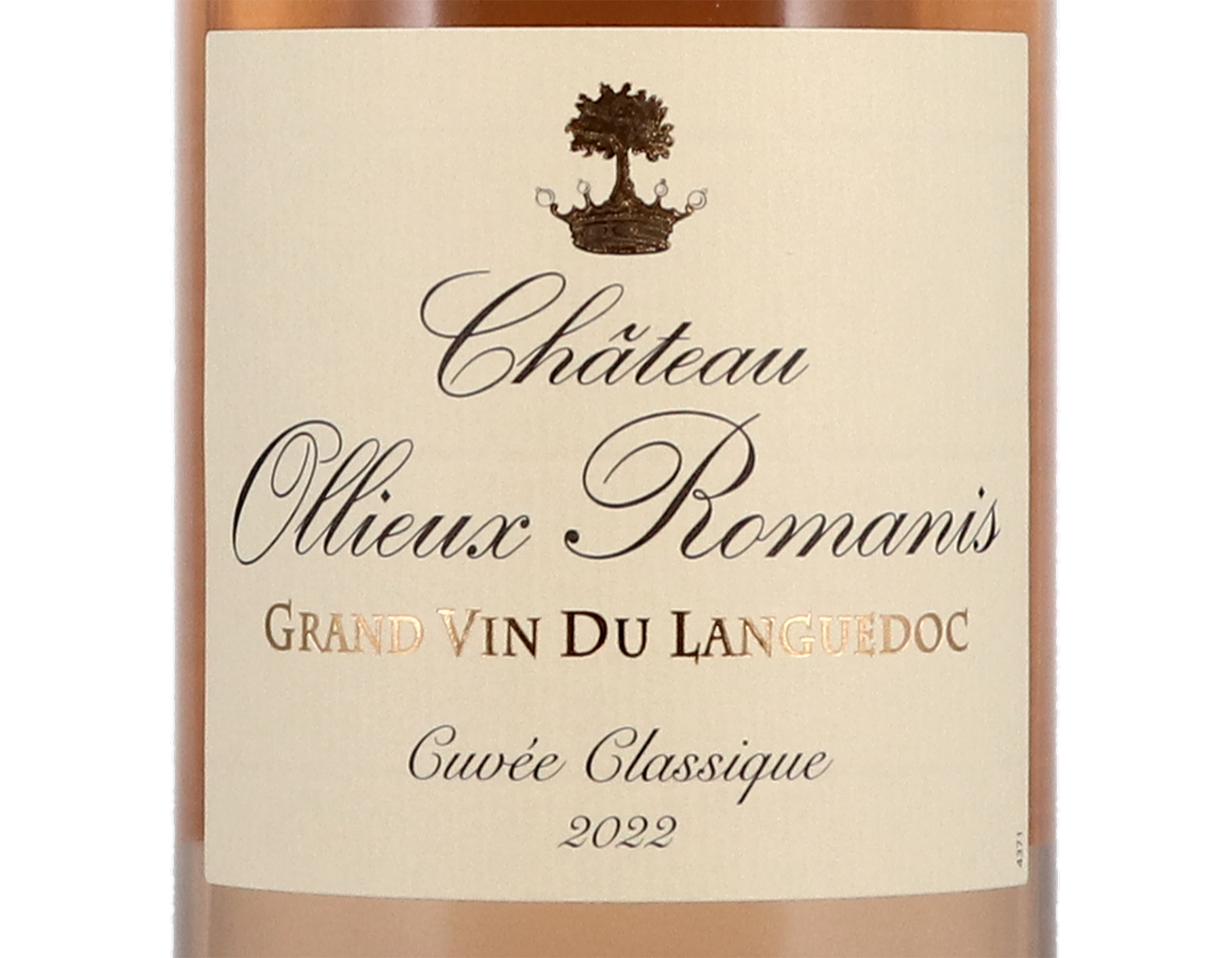 Corbieres Chateau Ollieux Les Romanis Rose 2022 ORGANIC