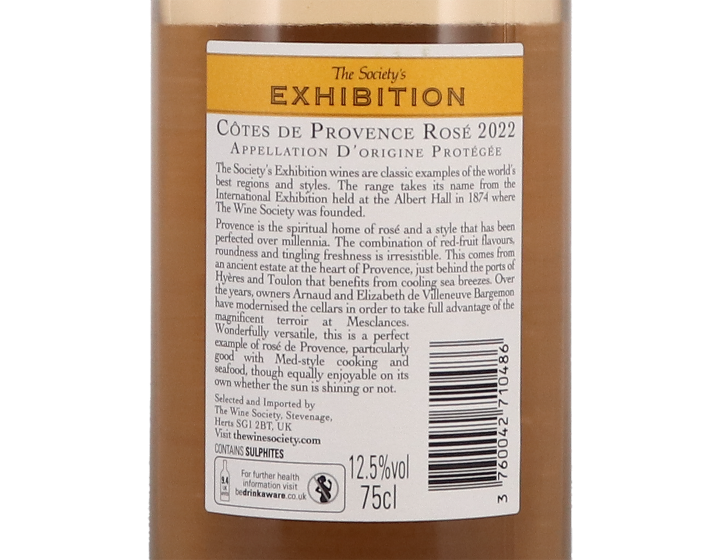 The Society's Exhibition Cotes de Provence Rose 2022