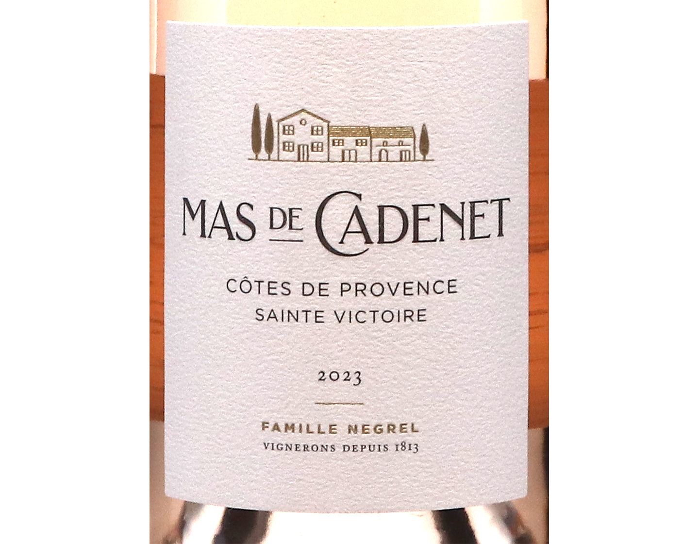 Cotes de Provence Sainte Victoire Mas de Cadenet 2023