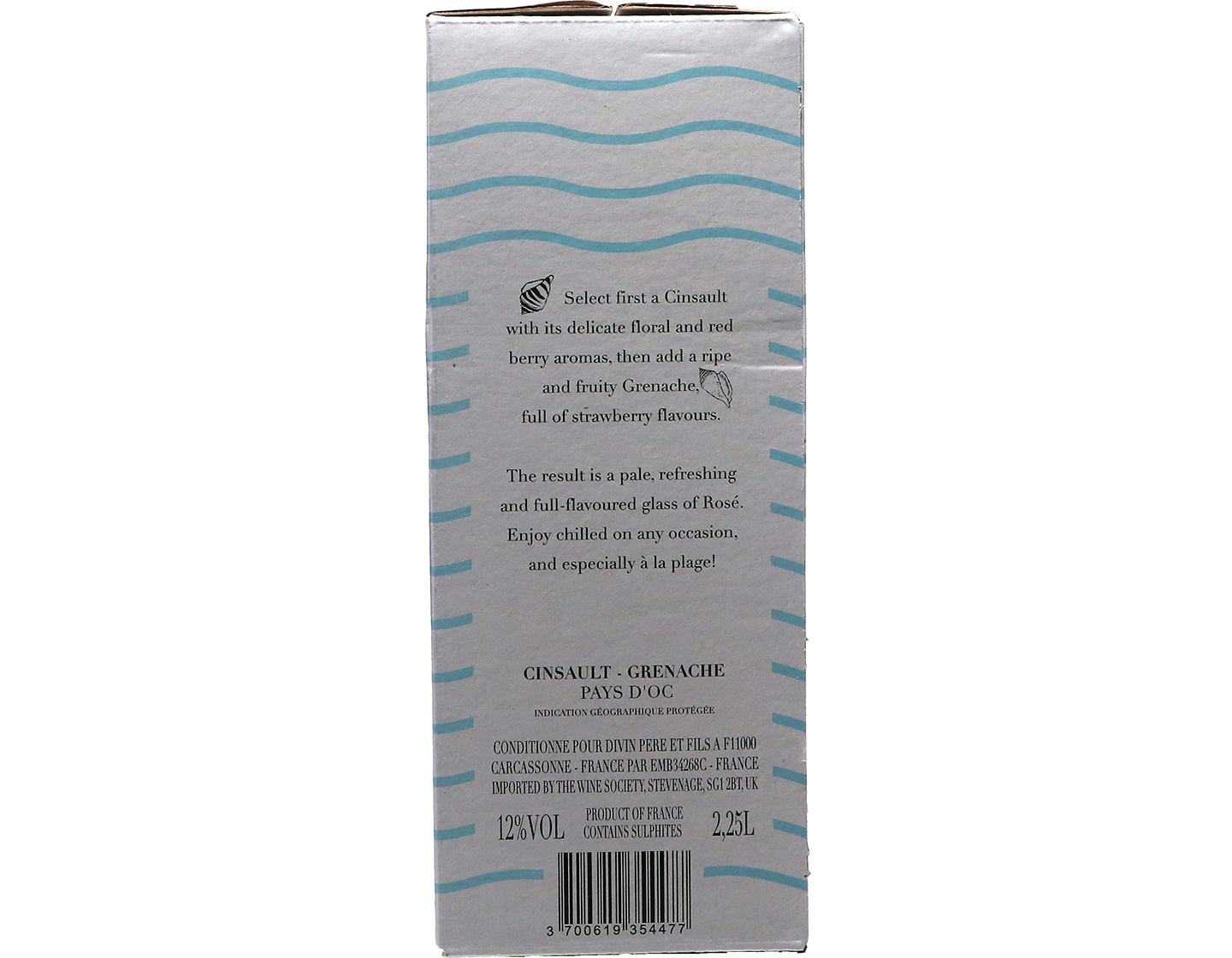 Rose Duo des Plages IGP 2024 Bag in Box 2.25 litre