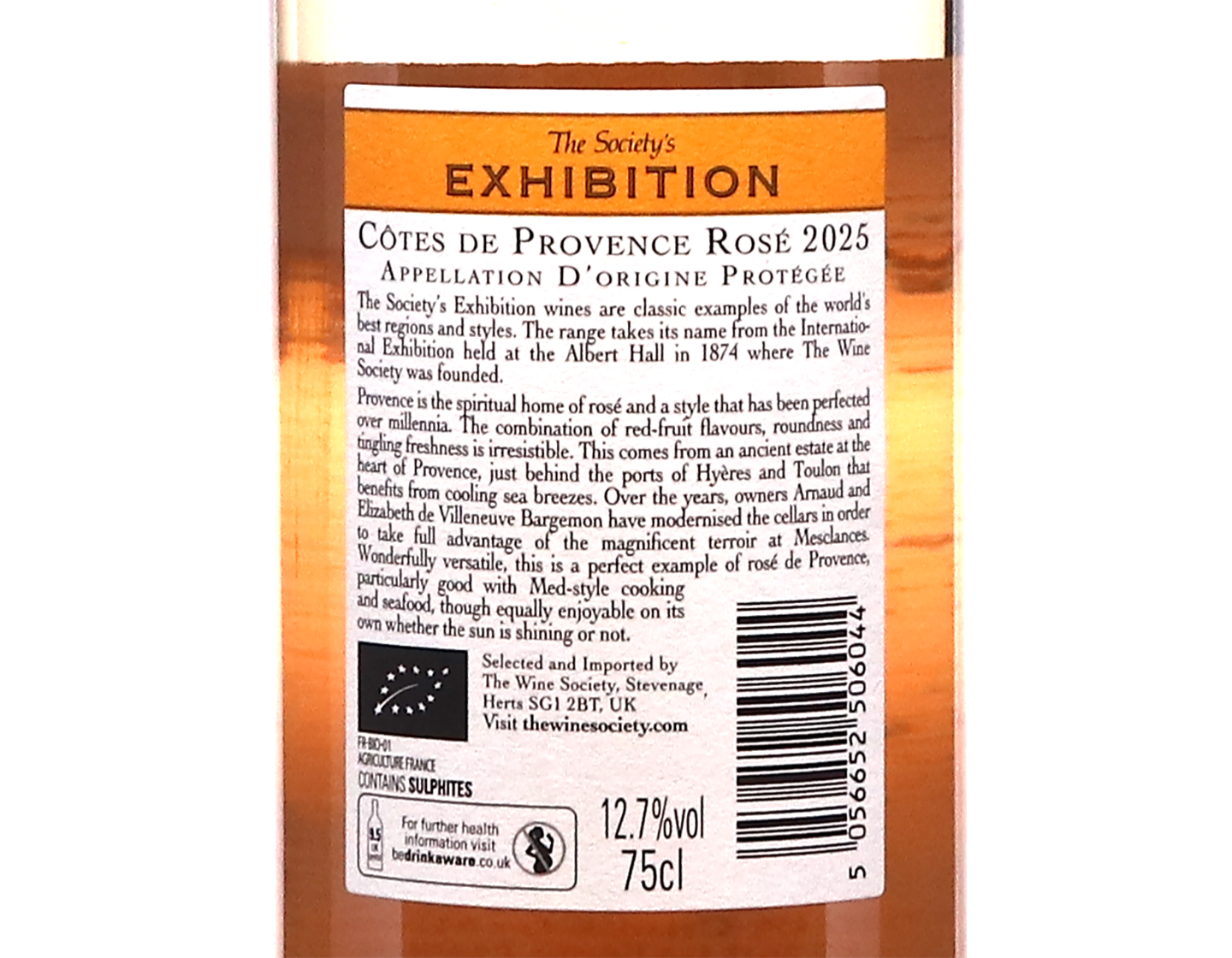 The Society's Exhibition Cotes de Provence Rose 2025