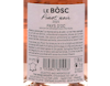 Le Bosc Pinot Noir Rose 2025 view 3