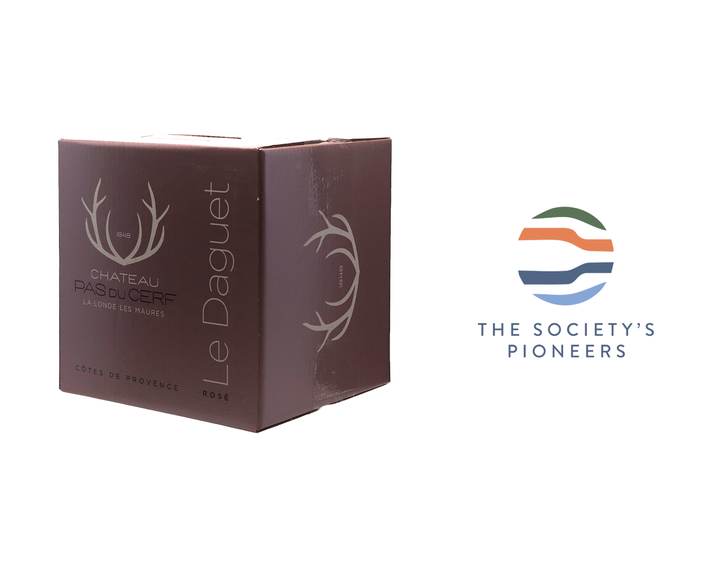 Côtes de Provence Rosé Le Daguet, Château Pas du Cerf Bag-in-Box (3 litre)