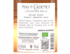 Cotes de Provence Rose L Echappee Belle Mas de Cadenet 2025 ORGANIC view 3