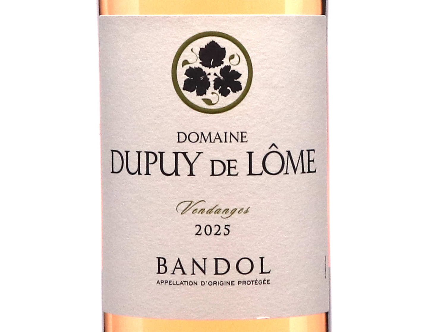 Bandol Rose Dupuy de Lome 2025