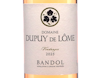 Bandol Rose Dupuy de Lome 2025 view 2
