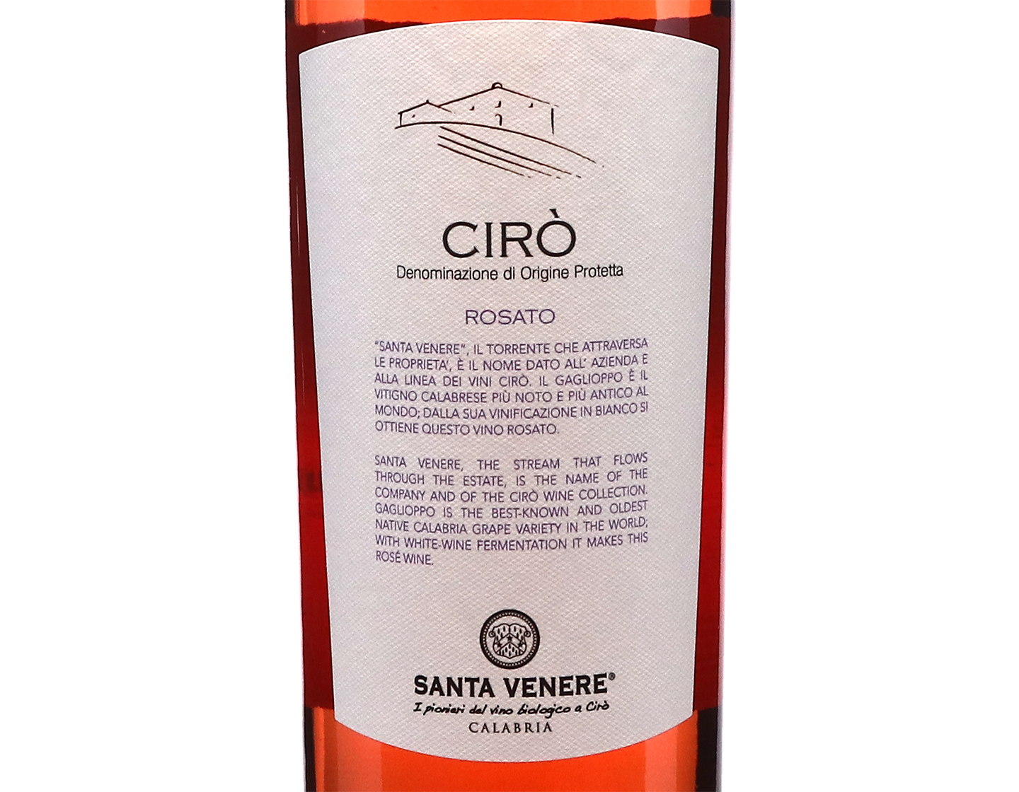 Cirò Rosato Gaglioppo, Santa Venere 2024