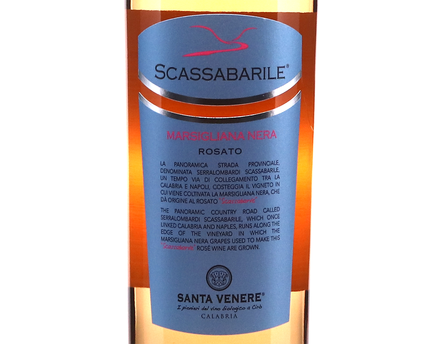 Scassabarile Marsigliana Nera Rosato, Santa Venere 2025