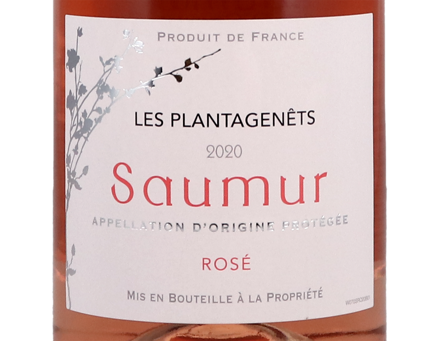 Saumur Rose Les Plantagenets 2020