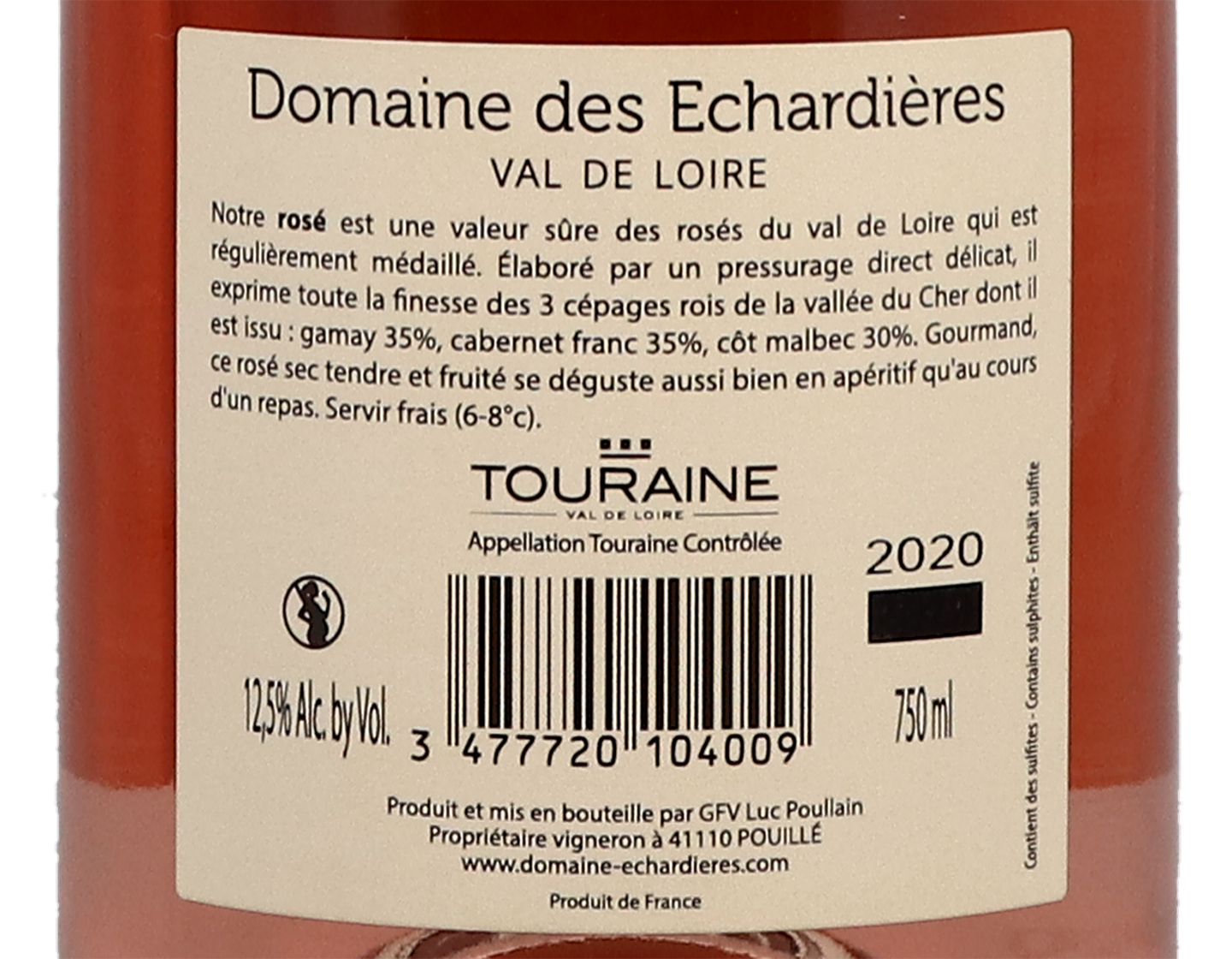 Touraine Rose Dom des Echardieres 2020