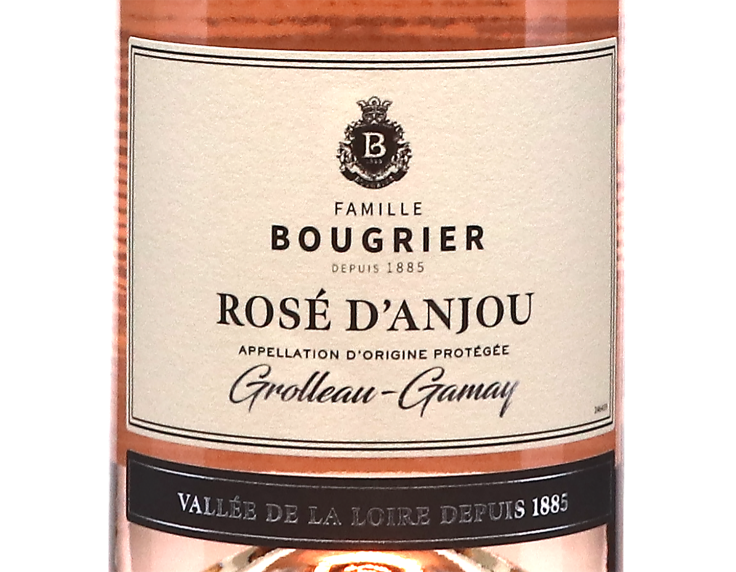 Rosé d'Anjou Grolleau-Gamay, Famille Bougrier 2025