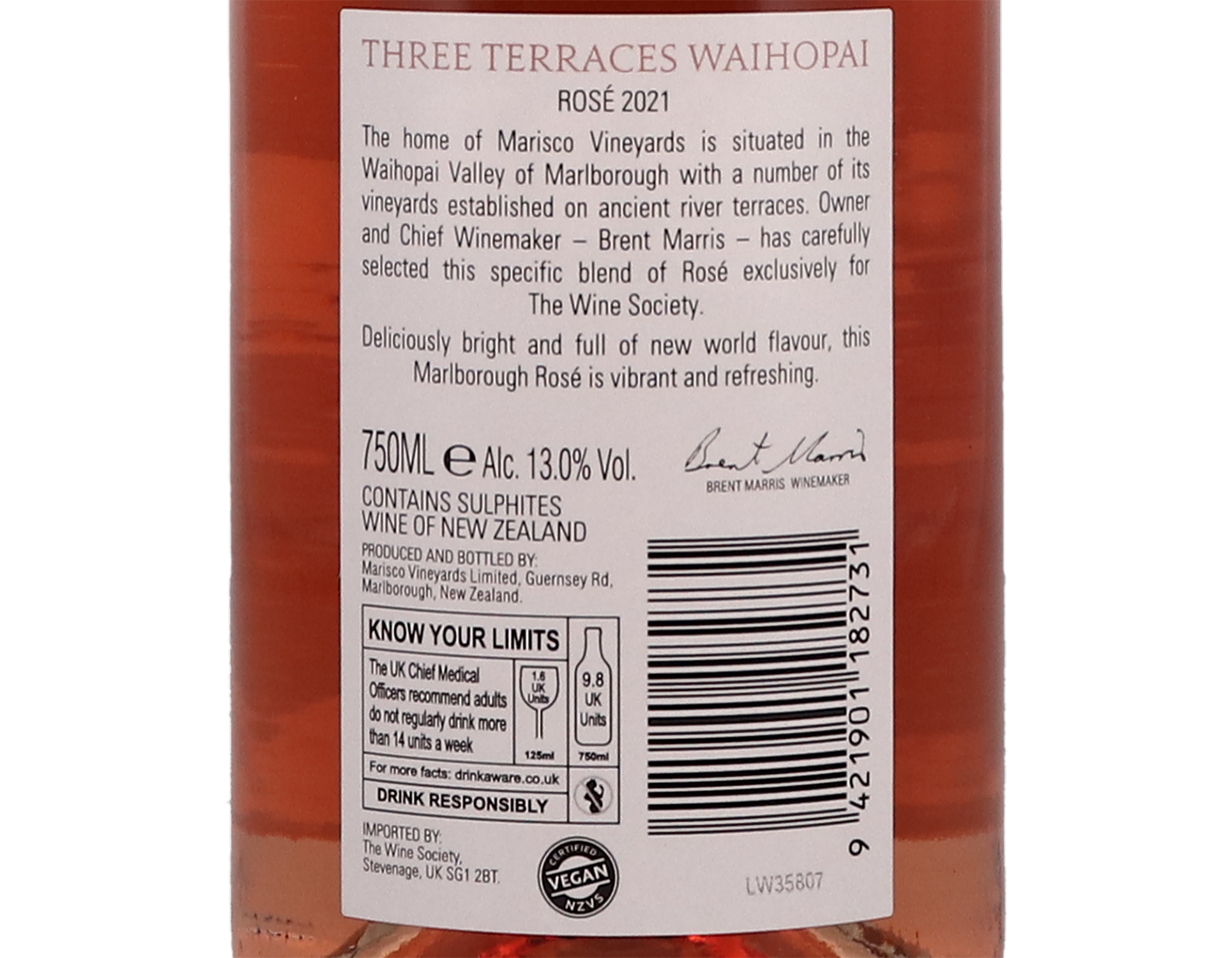 Three Terraces Marlborough Rose 2021