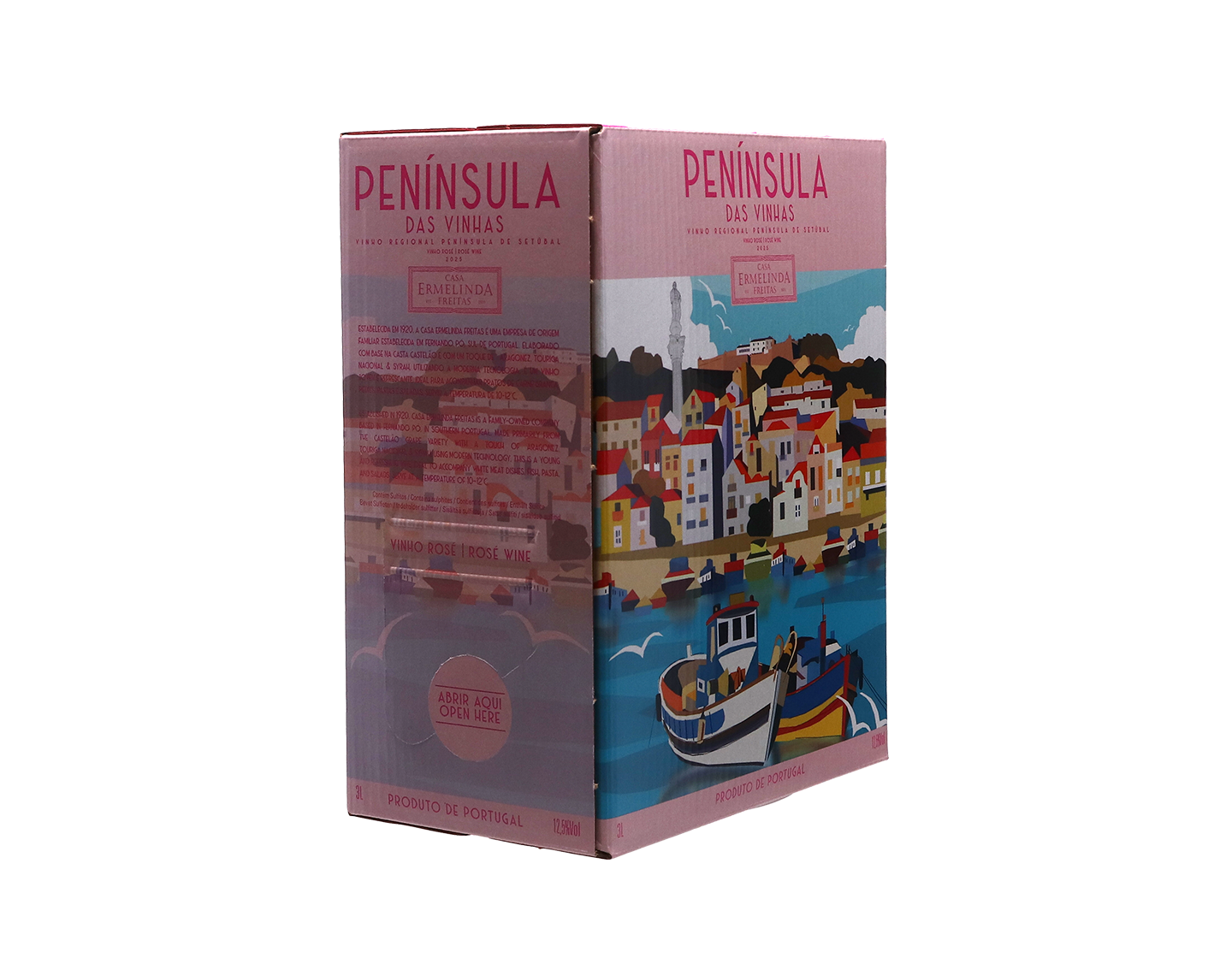 Península das Vinhas Rosé, Setúbal 2025 Bag-in-Box (3 litre)