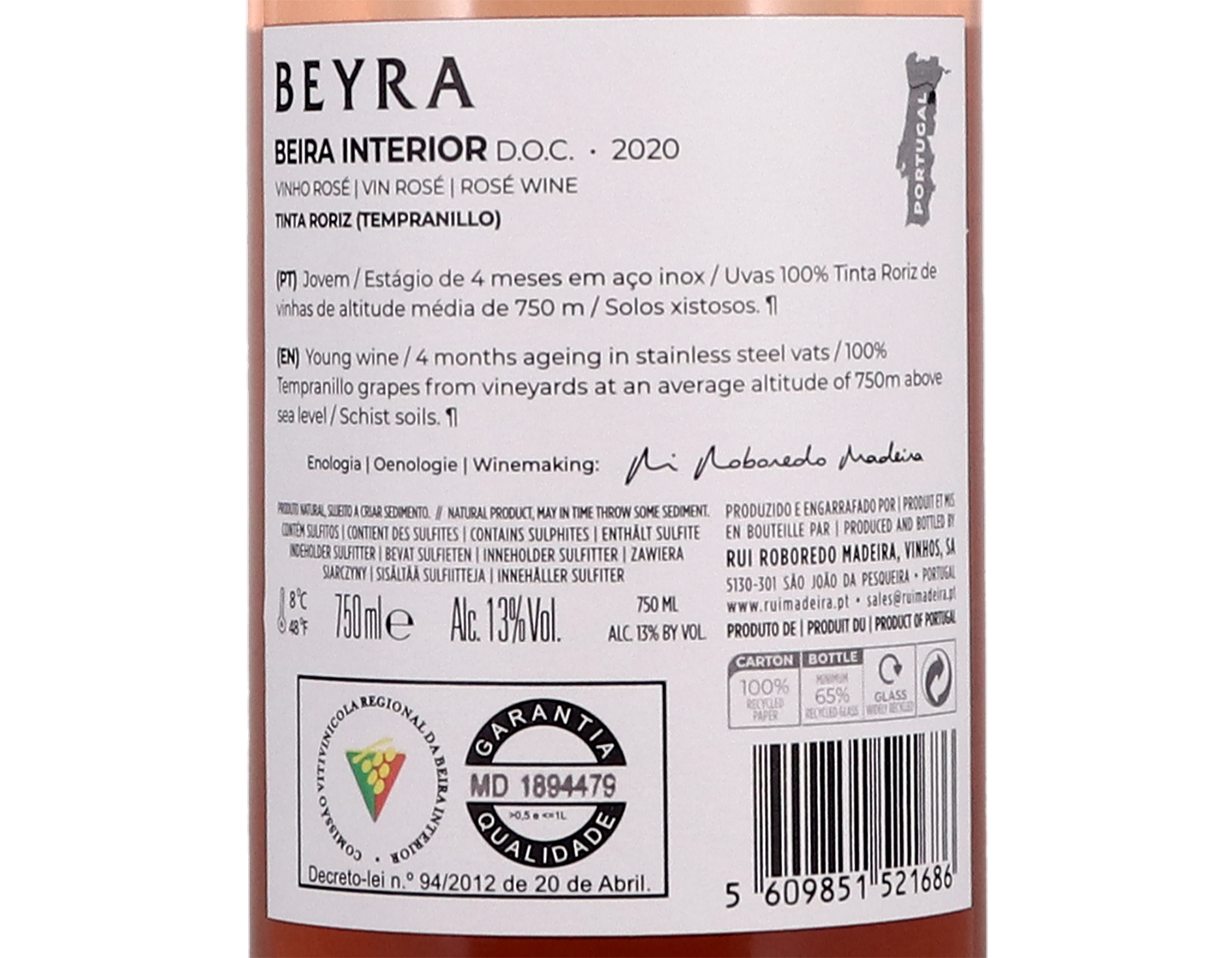 Rui Madeira Beyra Rose Beira Interior 2020