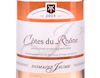 Côtes-du-Rhône Rosé, Domaine Jaume 2025 view 2