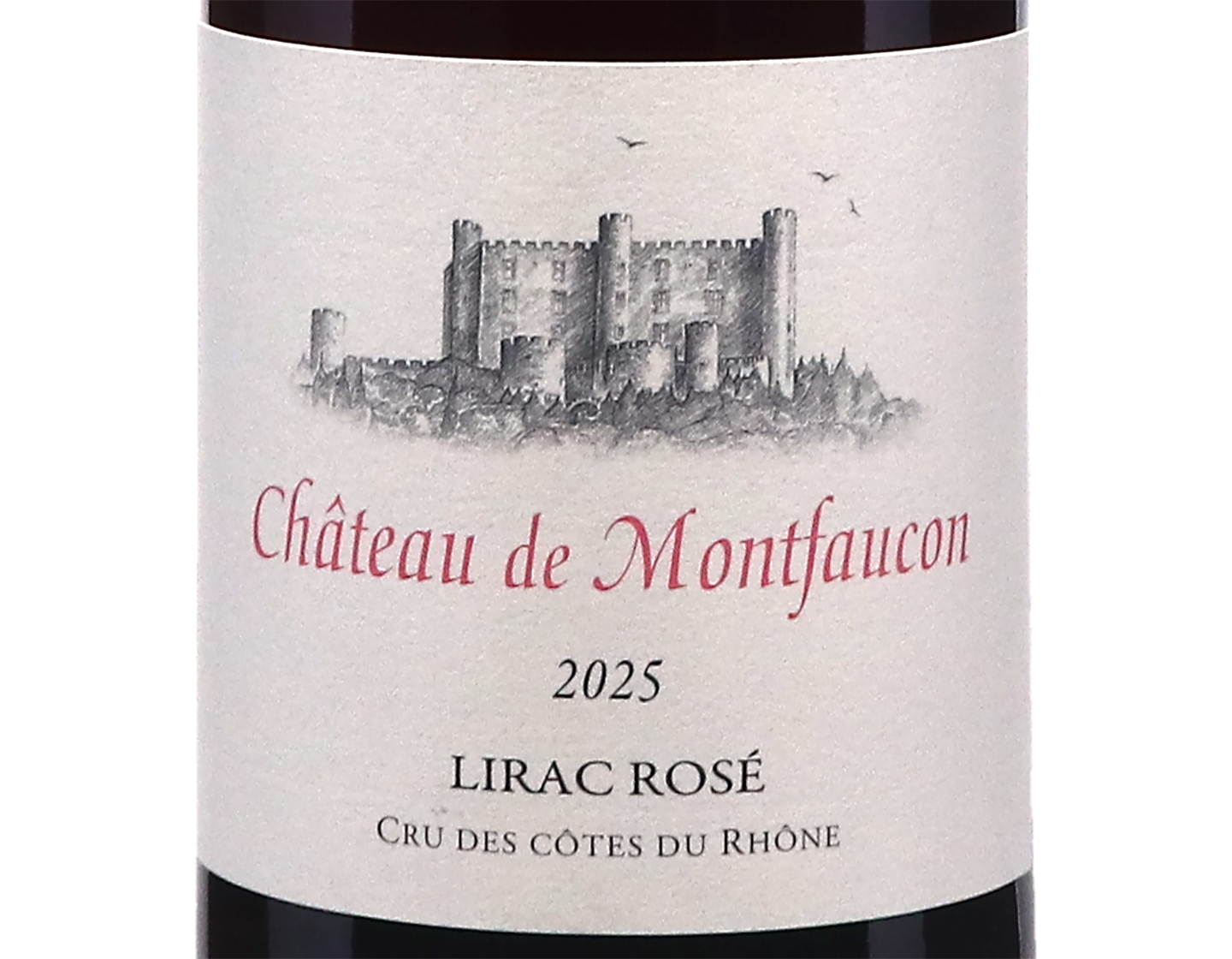 Lirac Rose Chateau de Montfaucon 2025