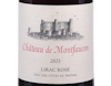 Lirac Rose Chateau de Montfaucon 2025 view 2