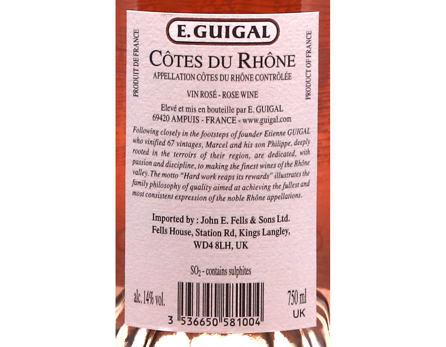 Cotes du Rhone Rose 2025 Guigal