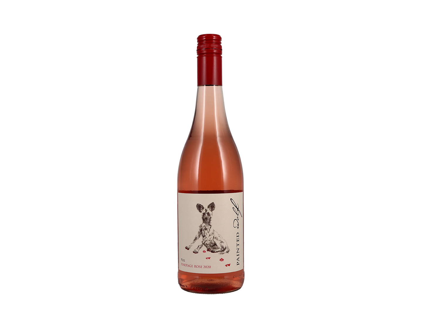 Painted Wolf ‘Ros' Pinotage Rosé, Paarl 2020