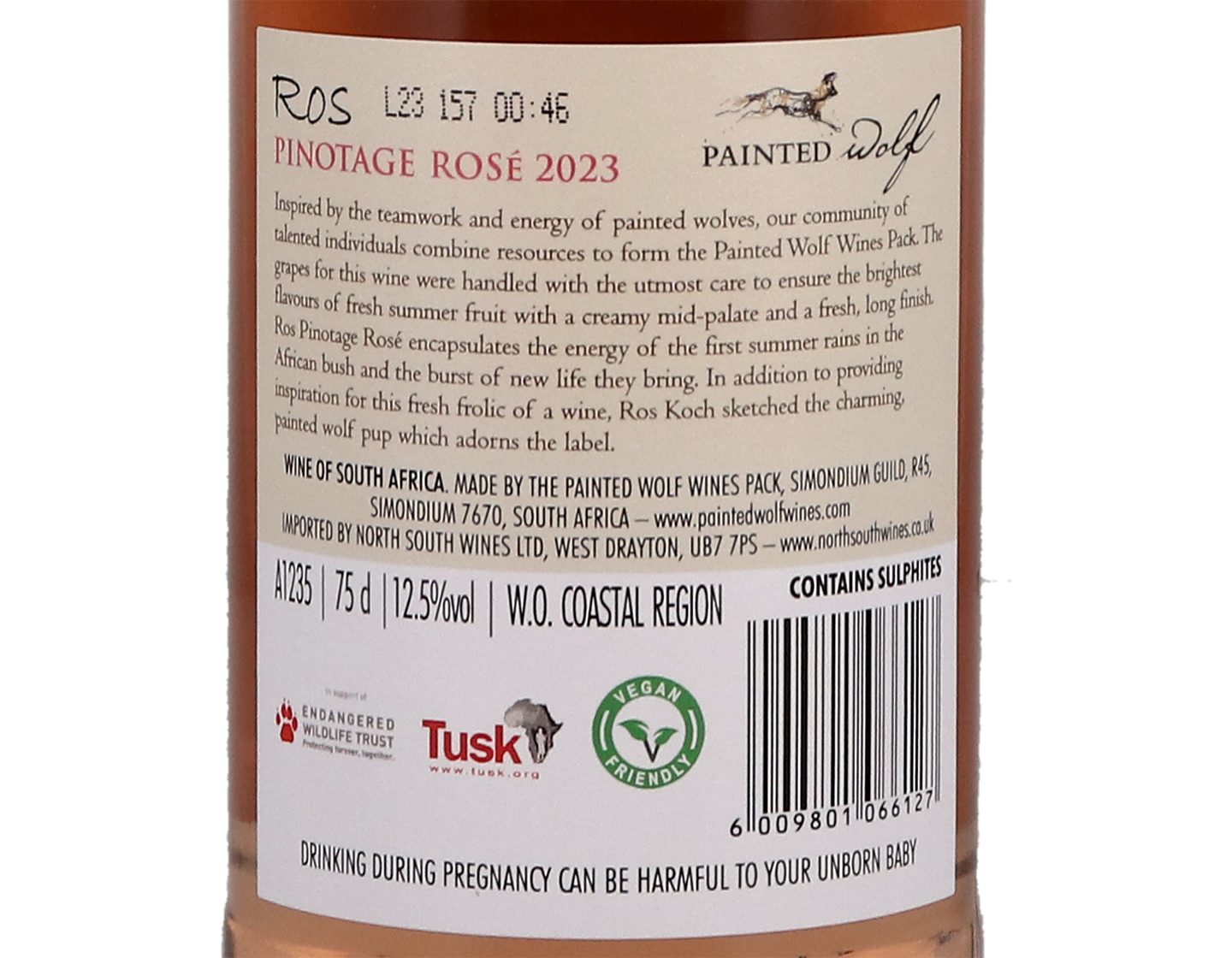 Painted Wolf Ros Rose Pinotage Coastal 2023