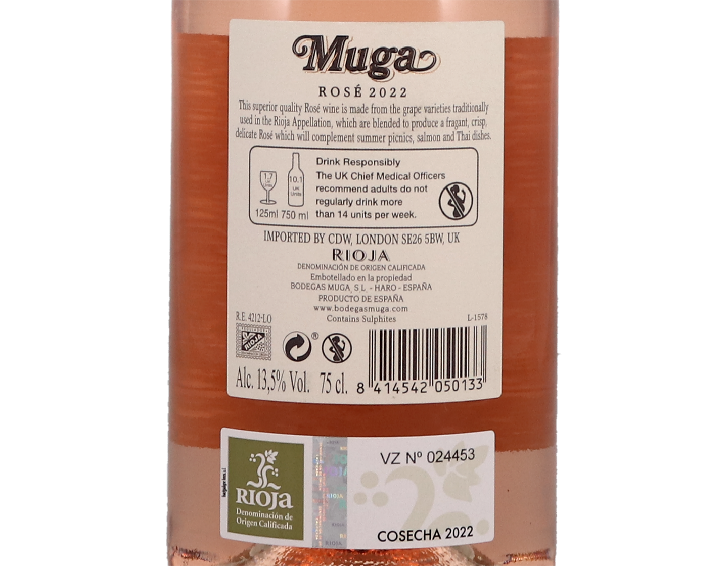 Muga Rosado Rioja 2022