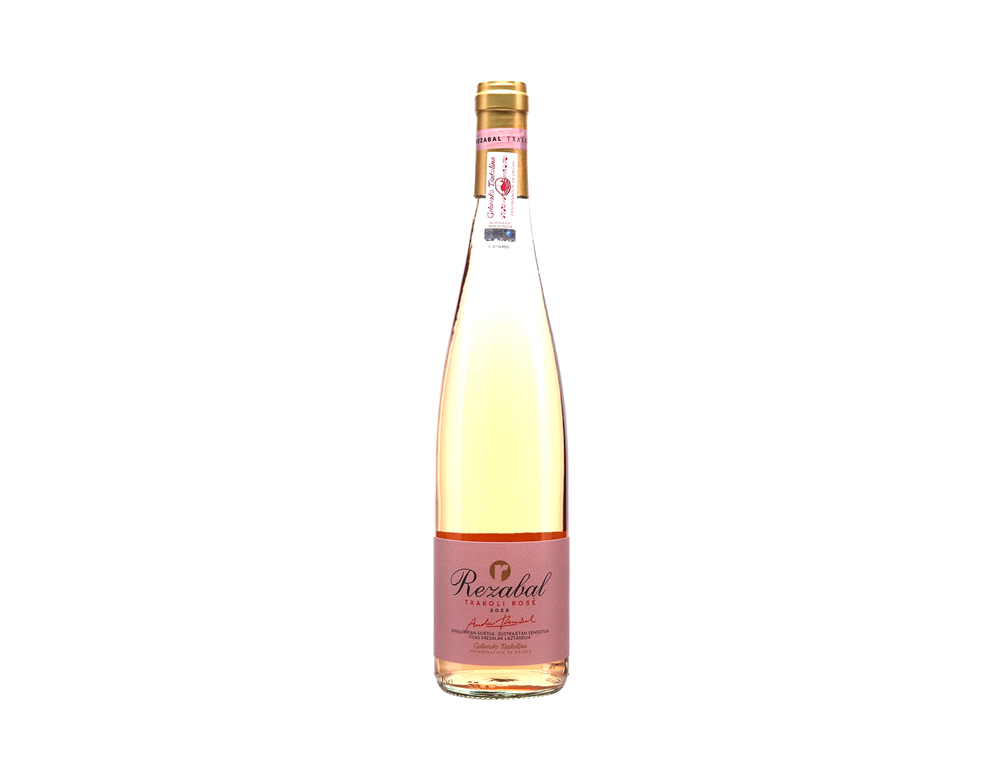 Rezabal Txacoli Rosé, Getariako Txakolina, 2025