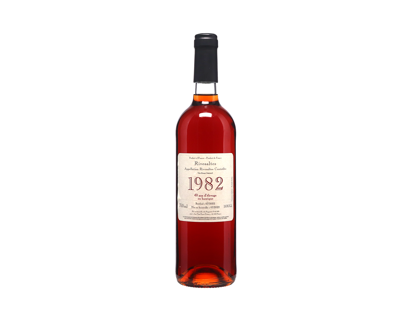 Rivesaltes Tuilé Parcé Frères 1982
