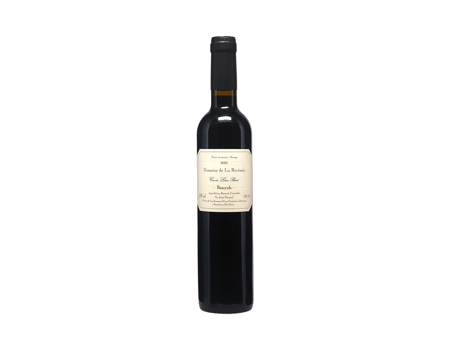 Banyuls Cuvée Léon Parcé, Domaine de la Rectorie 2023 50cl