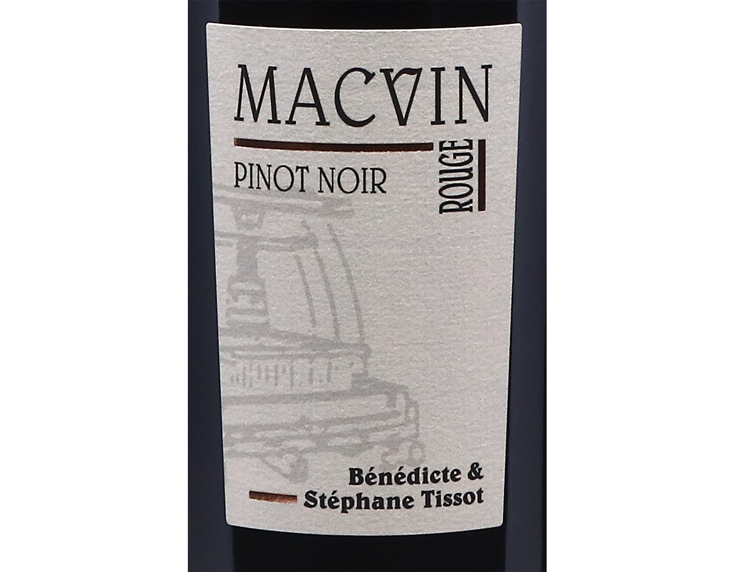 Macvin du Jura Pinot Noir Stephane and Benedicte Tissot NV