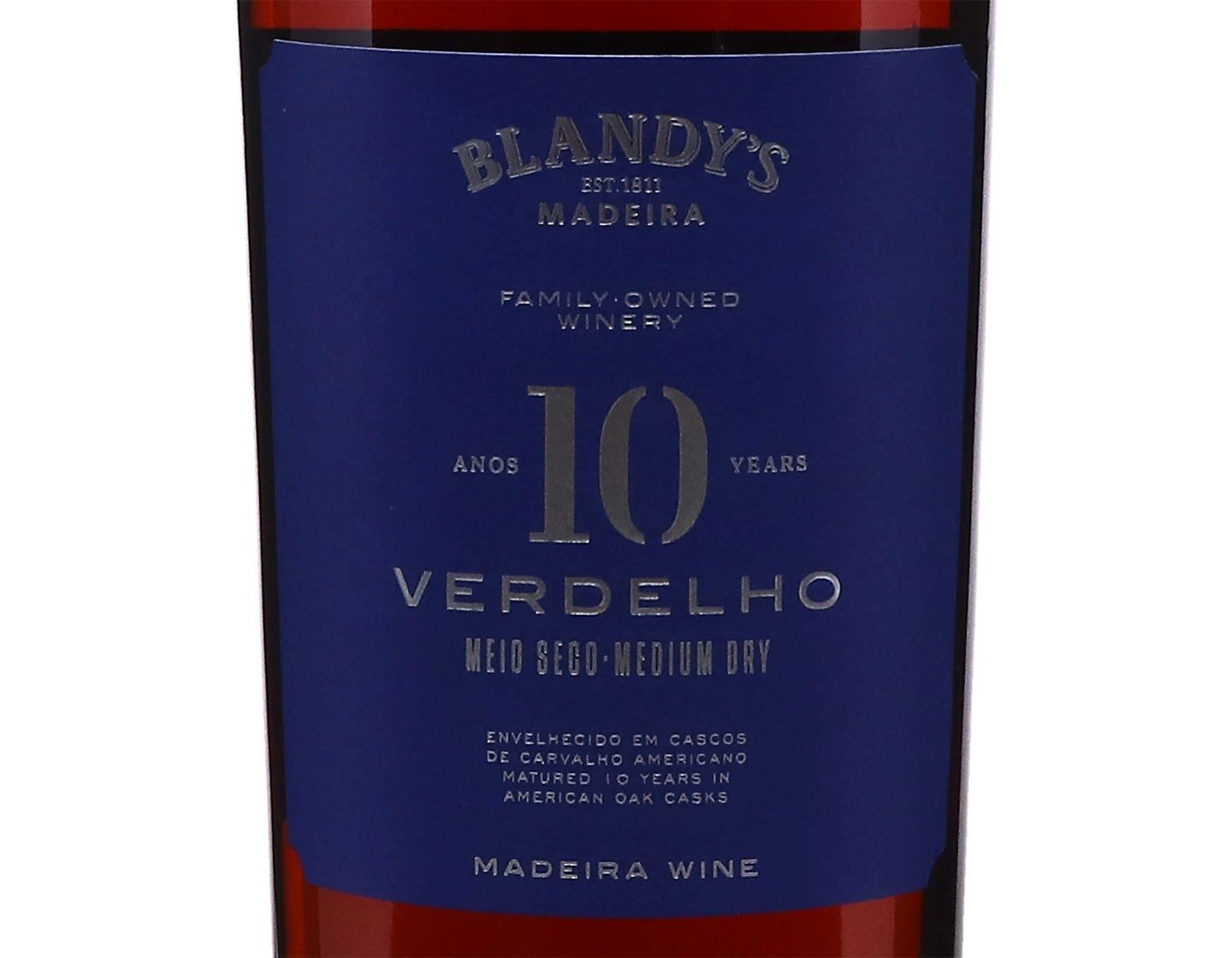 Blandy's Verdelho 10 years old
